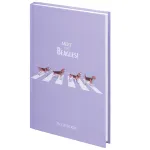 Записная книжка А5, 80л, клетка, твердая, Staff Beagles