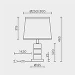 Настольный светильник MODELUX ML.5515.01TL BS