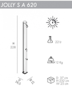 Душ солнечный Jolly S A 620