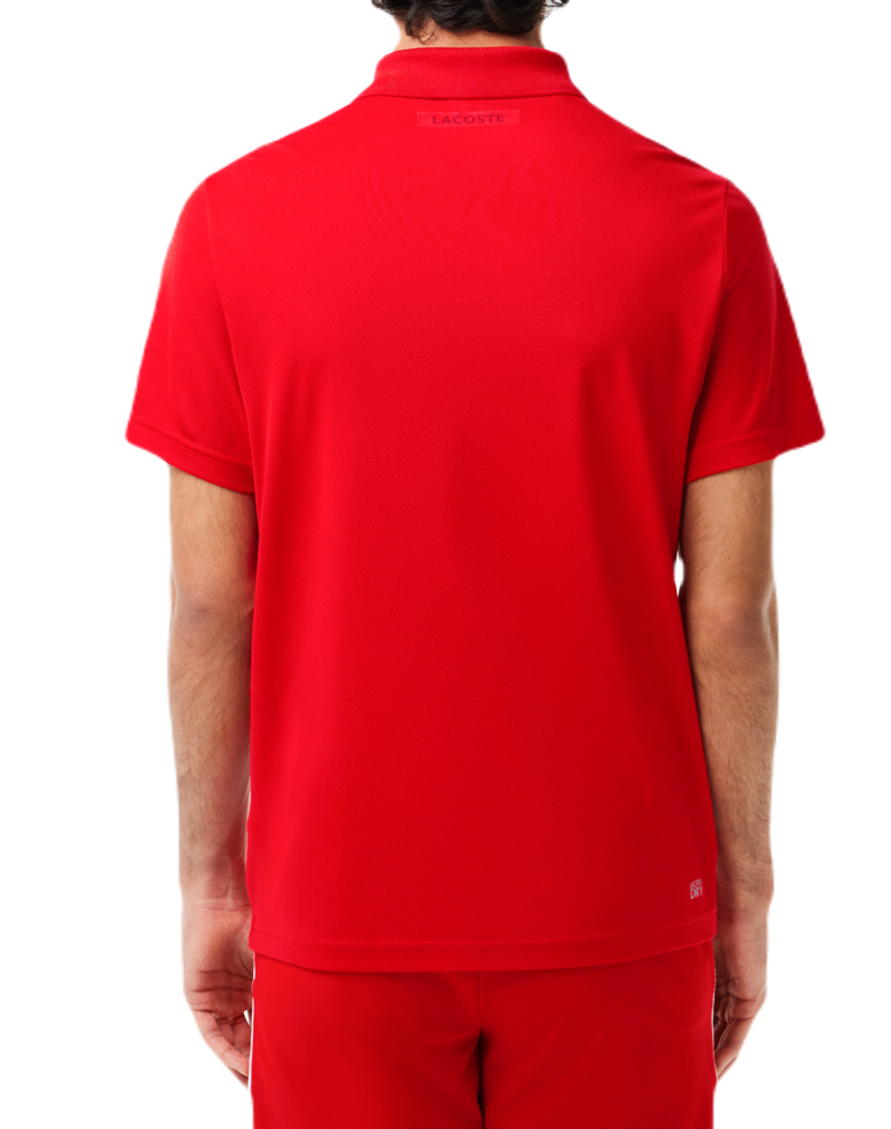 Мужское теннисное поло Lacoste Tennis x Novak Djokovic Ultra-Dry Polo - red