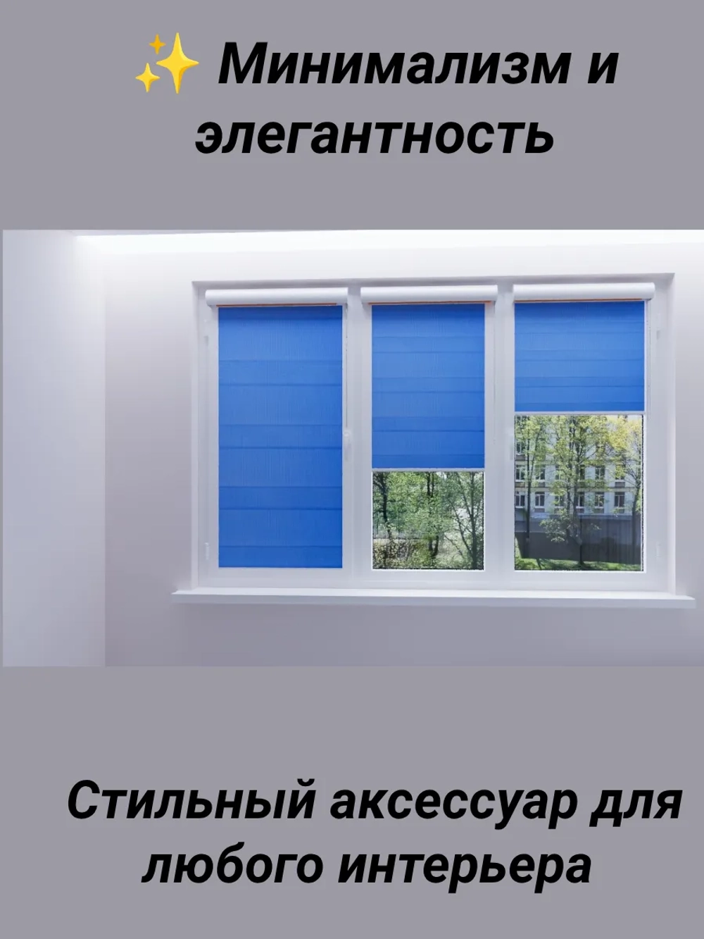 Рулонные шторы День-Ночь 65×160 см