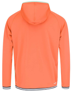 Мужская теннисная толстовка Head Topspin Hoodie - pastel green/print vision