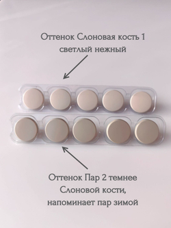 Кнопки для одежды и кожи Альфа металлические цветные 15 мм, 10 штук