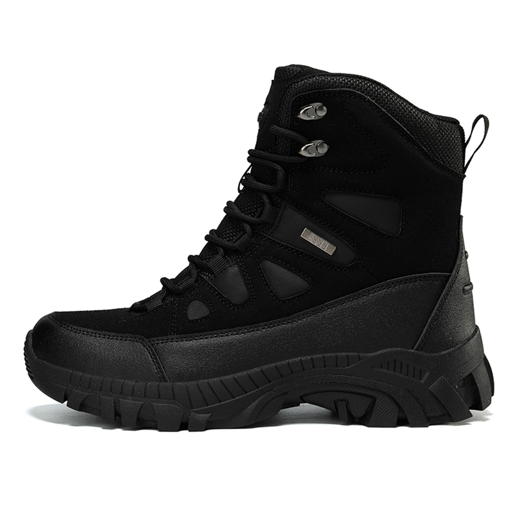 CHENGSHILUOTUO Combat Boots Men"s Black/Brown/Khaki