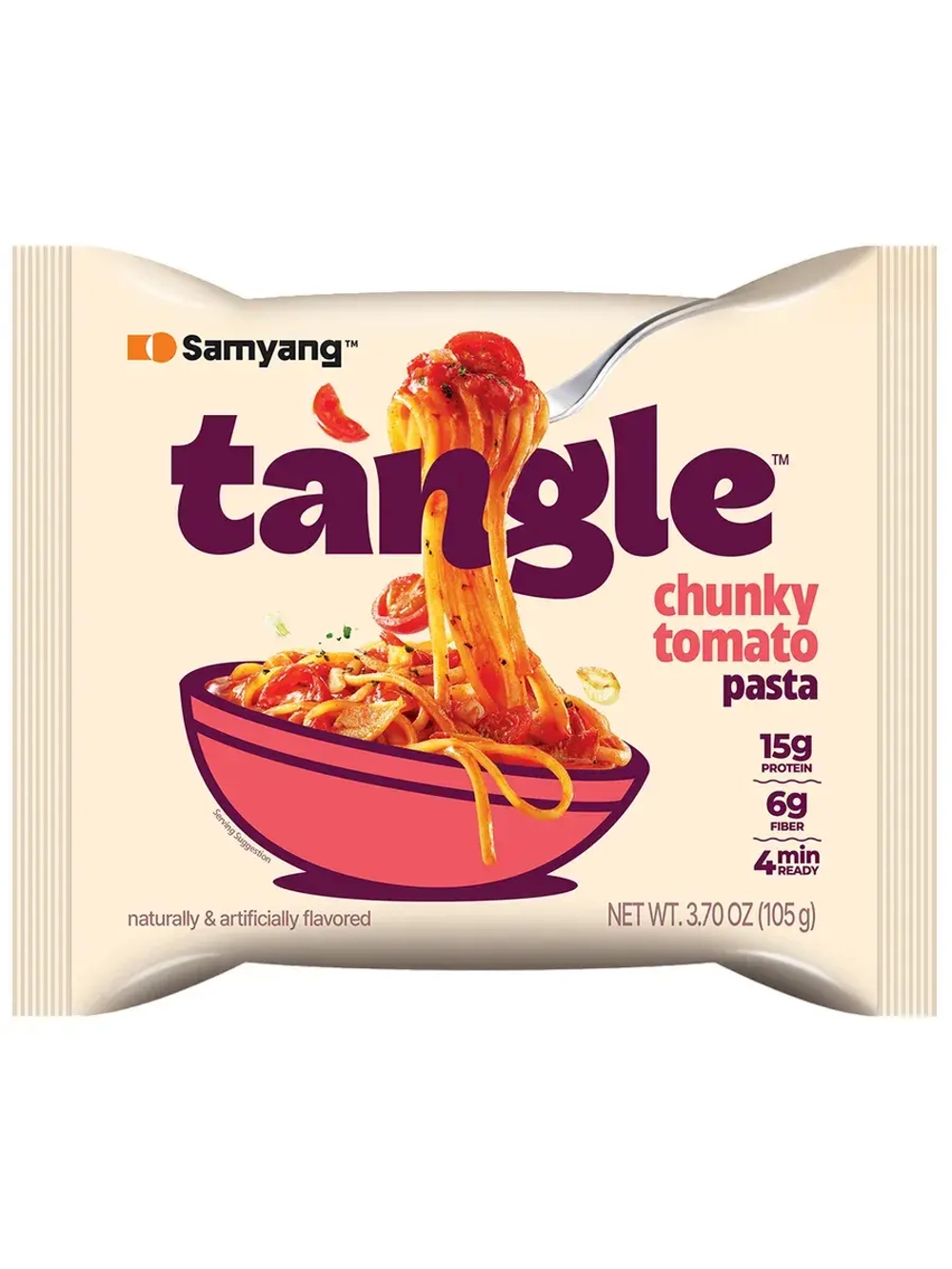 Паста Лингвини в соусе с Томатами Tangle 105 г * 2 шт