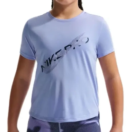 Футболка для девочки Nike Dri-Fit Short Sleeve - light thistle
