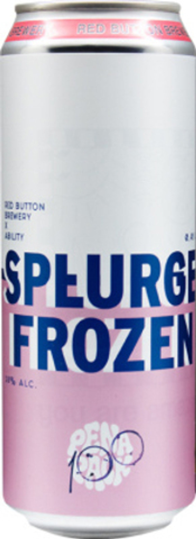 Пиво Рэд Баттон Сплардж Фроузен / Red Button Splurge Frozen 0.45 - банка