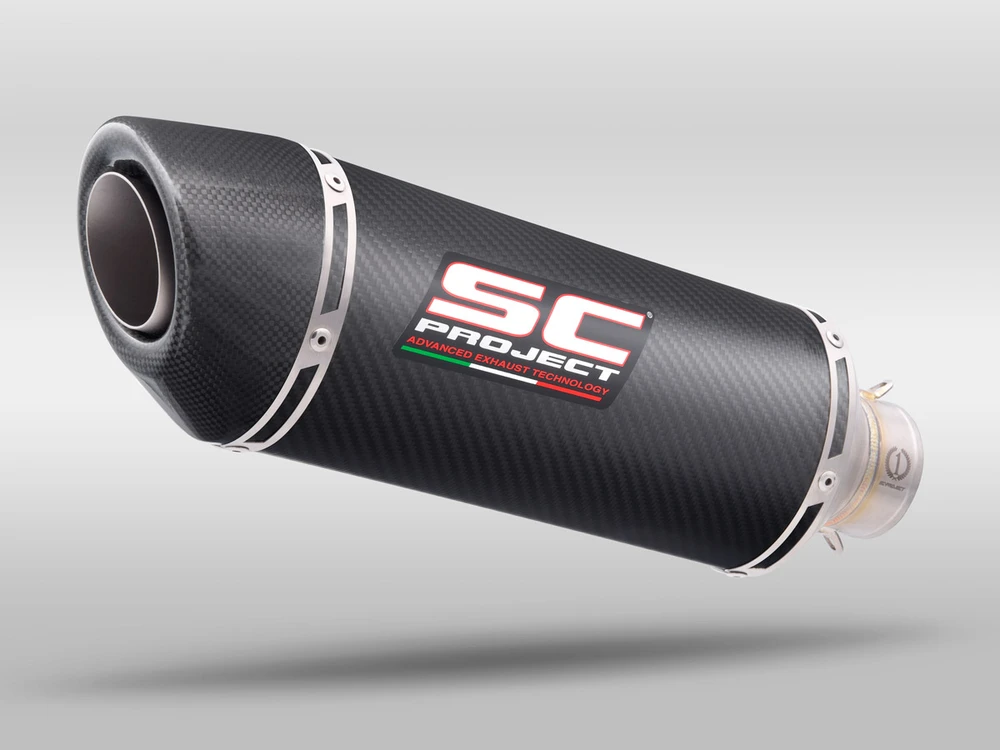 Выхлоп SC-Project Oval carbon