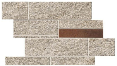 Мозаика Norde Platino Brick Corten