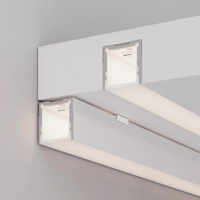 Профиль SL-SLIM20-H20-2000 WHITE (Arlight, Алюминий)