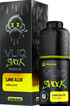 Ароматизатор VLIQ Shock Premium (12 мл / 30 мл) Лайм Алоэ