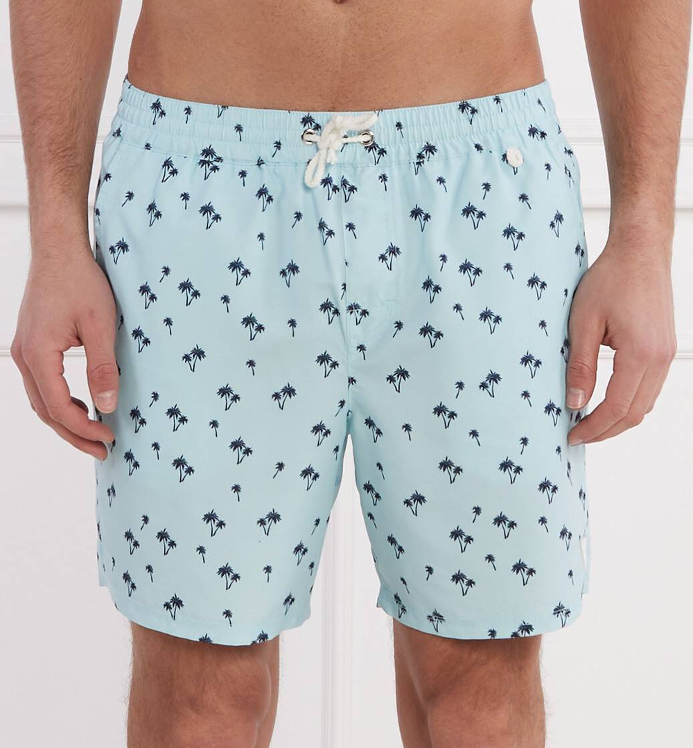 Шорты для плавания Guess Underwear - бирюзовый(F4GT10 WG2D2)
