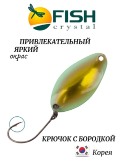 Блесна Fish Crystal TOMI 24 мм 2.5 г на форель цвет 127