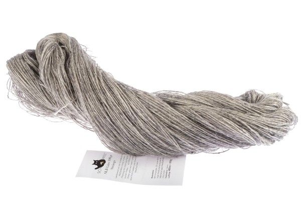 Пряжа Schoppel ALB Lino Melange 100gr Strange, 400м / уп.1 мот. по 100 г, черно-белый