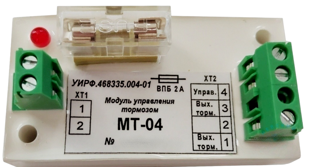 Модуль управления тормозом МТ-04 для УЭЛ  ЩЛЗ.