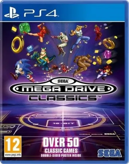PS4 SEGA Mega Drive Classics (Б/У, Английская версия, CUSA-09771)