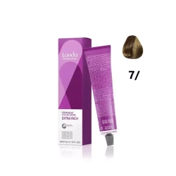 Londa Color стойкая крем-краска, 7/ блонд натуральный, 60мл