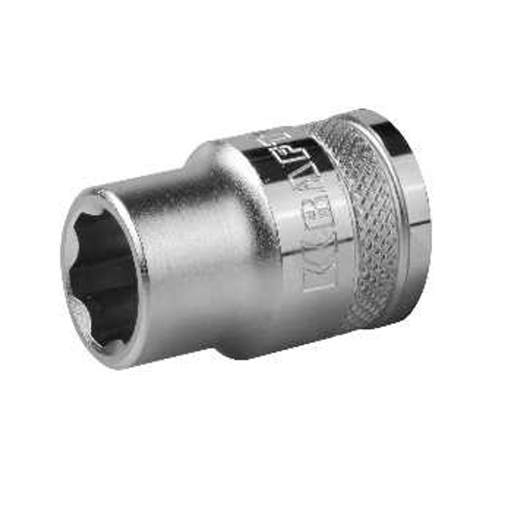 Торцовая головка хромосатинированная 1/2", 14 мм KRAFTOOL, 27801-14_z01