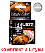Леска FC ULTRA Fluorocarbon Coated зимняя 0,12 мм 1 шт