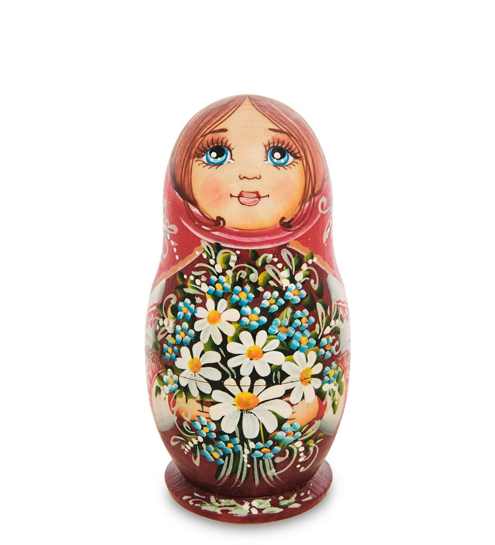 МР-16/ 4-A Матрешка 3м «Мария с цветами»