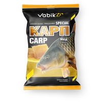 Прикормка Vabik Special Carp Honey "Карп Мед" (темно-оранжевая), 1кг