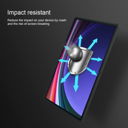 Защитное стекло с закругленными краями Nillkin Amazing H+ для Samsung Galaxy Tab S9 Plus (S9+) / Tab S9 FE+