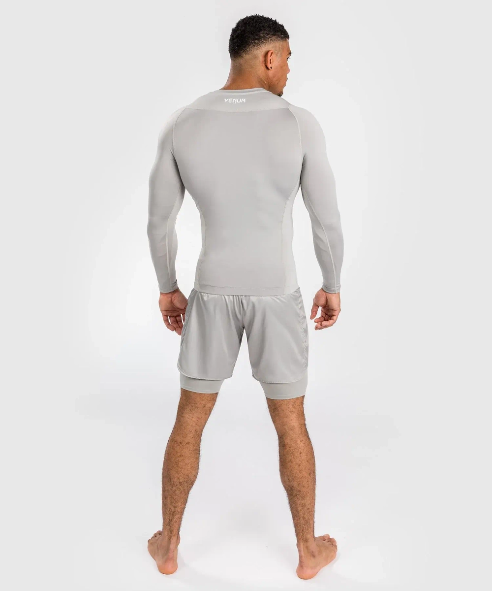 рашгард Venum Attack LS Sand