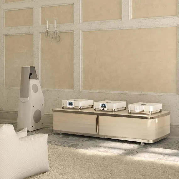 MBL N11 Preamplifier Piano White Palinux