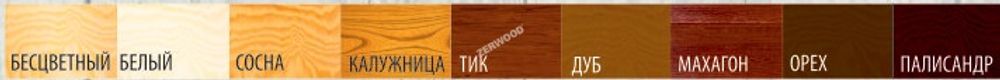 Пропитка по дереву  ZERWOOD  ЗДС белый  3л