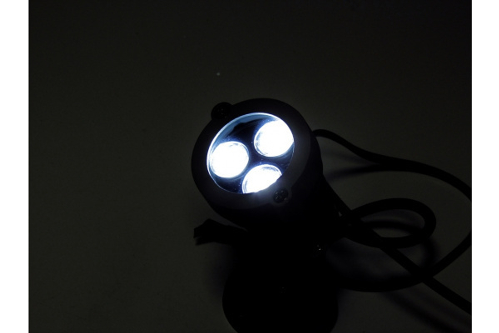 G-DT02-W точ.повор.LEDпрожек,3LED CREE/1W,6300K,220V белый