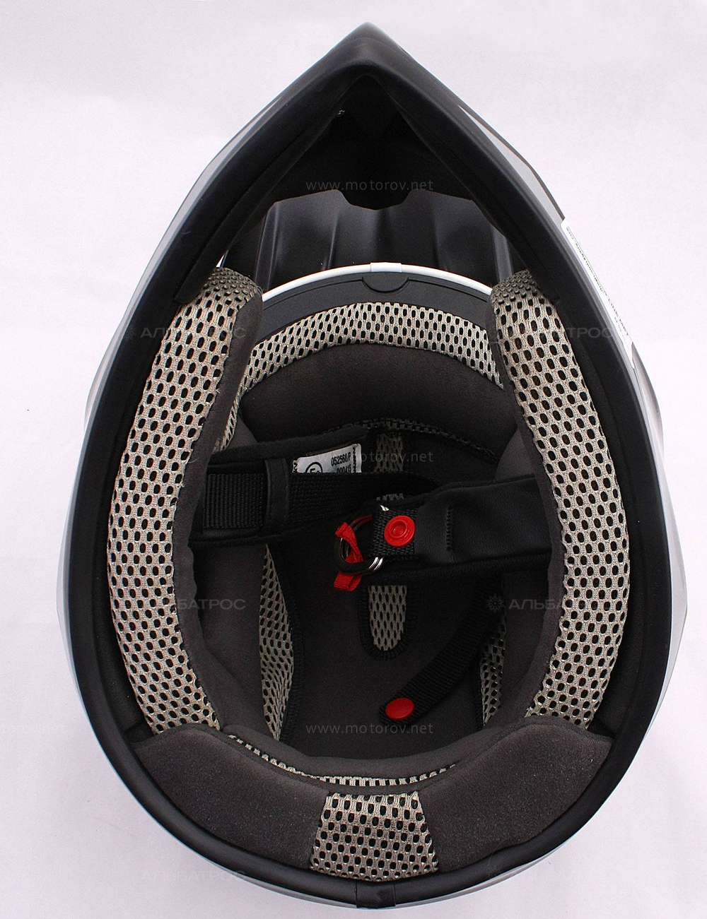 Шлем кроссовый OSBE RAPTOR LINE MET BLACK