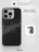 Чехол накладка iPhone 15 Pro 6.1" Gurdini Carbon Design (Magsafe &amp; Lense holder) Galaxy Black