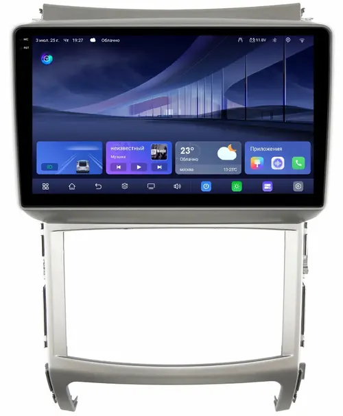 Магнитола для Hyundai ix55 2009-2013 - Kuberg QLed+2K, Android 14, TS105, Быстрейшая, CarPlay, SIM-слот