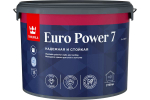 Краска TIK Euro Power 7 моющаяся для сух/вл помещений, база С (9л)