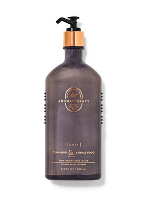 Лосьон для тела BATH & BODY WORKS AROMATHERAPY COZY Cinnamon & Sandalwood Moisturizing Body Lotion 192 мл