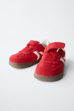ZARA КРОССОВКИ BAREFOOT, КРАСНЫЙ