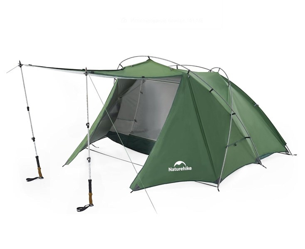 Палатка Naturehike Hillock 6, 2-местная