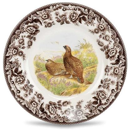 Тарелка закусочная 20см Spode Английские охотничьи мотивы Куропатка