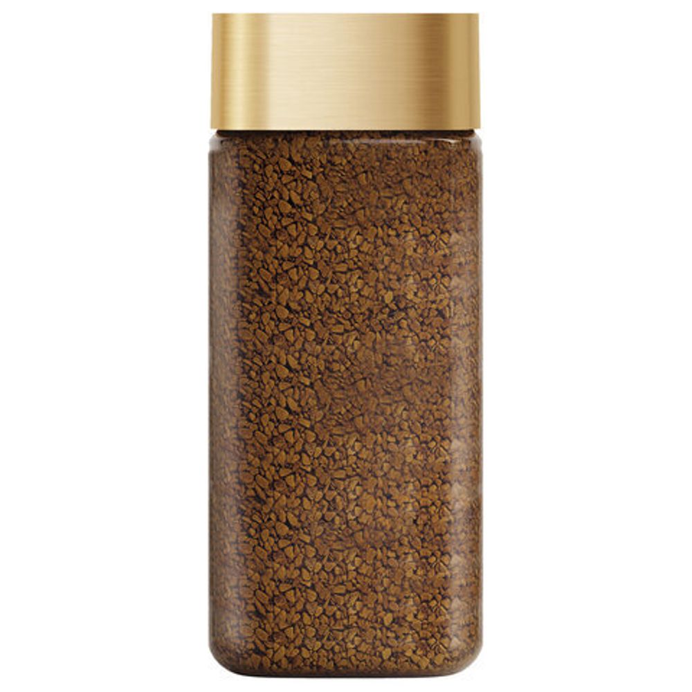 Кофе молотый в растворимом NESCAFE "Gold" 190 г, стеклянная банка, сублимированный, 12135508