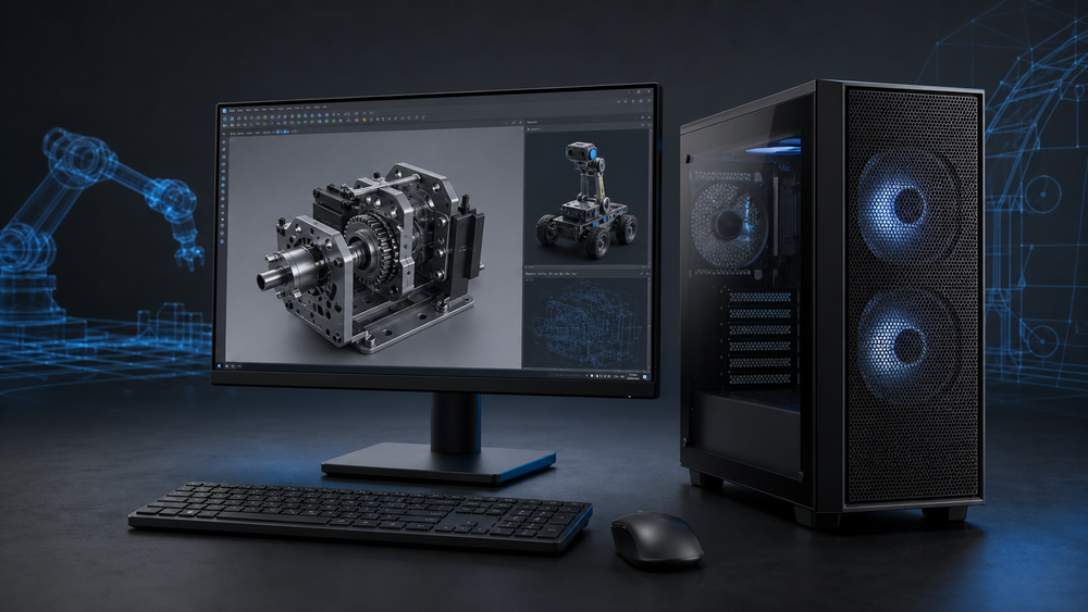 Учебная рабочая станция учителя для робототехники, CAD и мультимедиа
