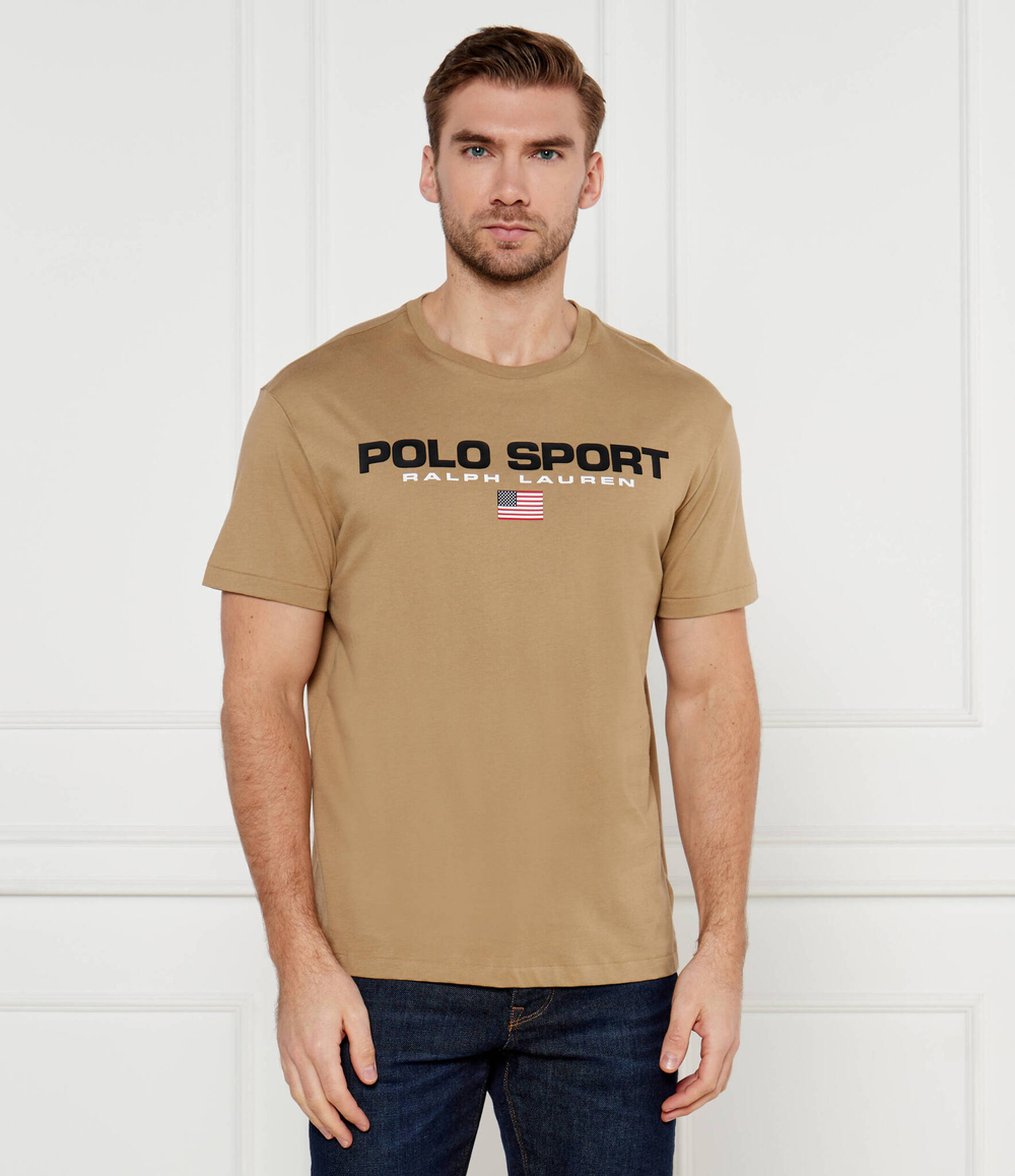 Футболка POLO RALPH LAUREN - хаки(710750444)