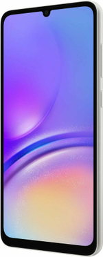 Смартфон Samsung Galaxy A05, 4GB RAM, 128GB ROM, Android 13, IPS 6.7", Серебристый