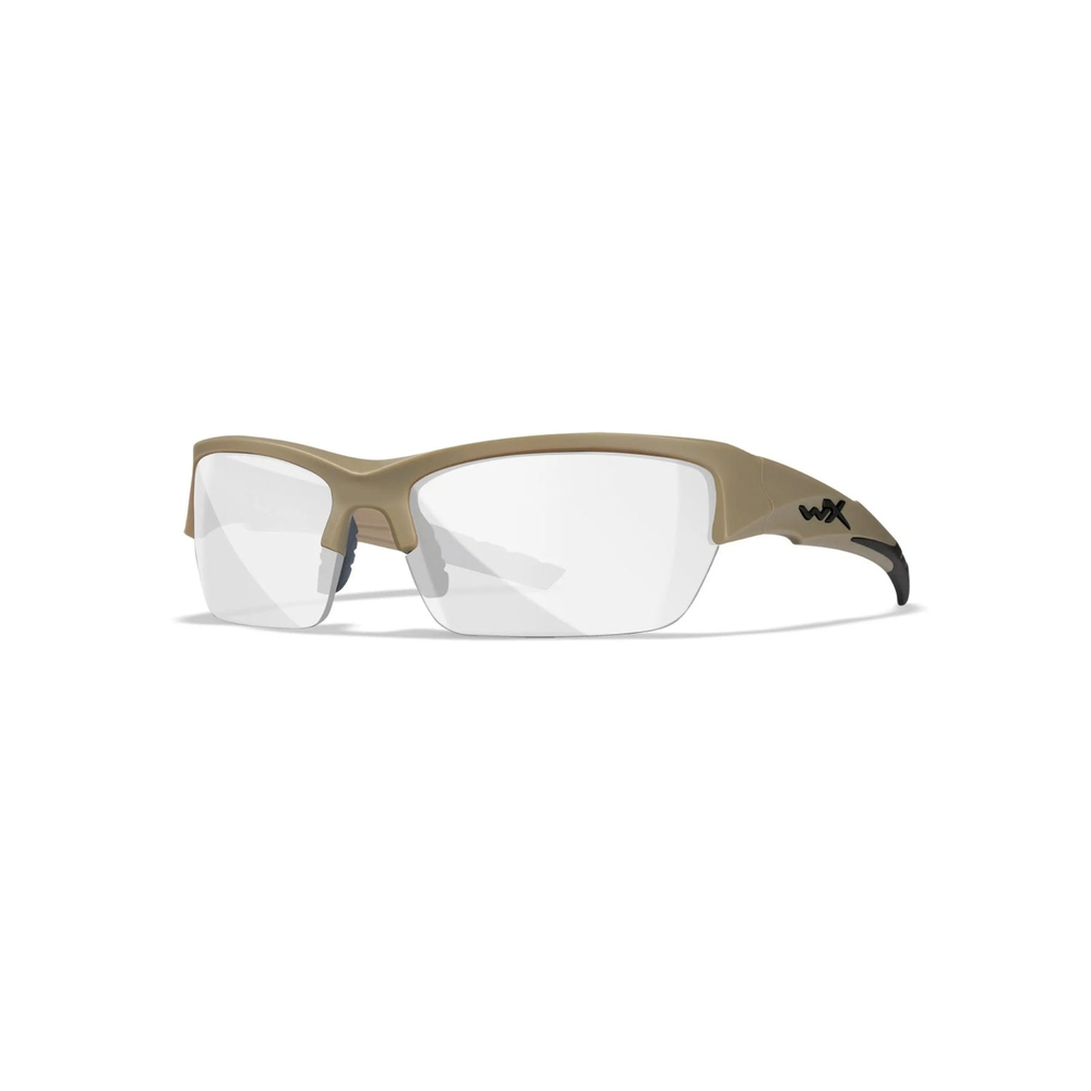 Очки баллистические Wiley X Valor 2.5 Clear/Grey/Light Rust Tan Frame