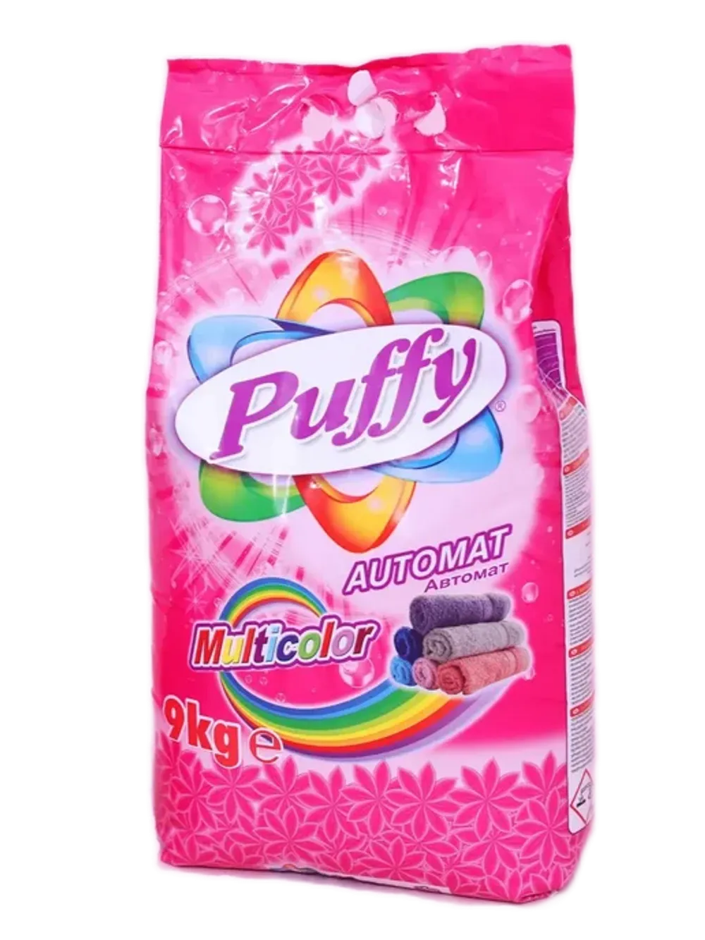 Поршок стиральный  PUFFY  automat 9kg Multicolor 1уп/2шт