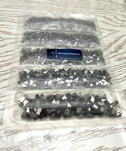 Стеклянная крошка с Зеркальным двусторонним покрытием