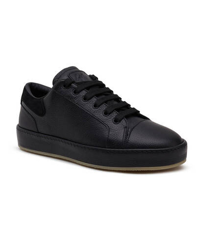 Кожаные кроссовки graffio Giuseppe Zanotti - черный(RM40016)