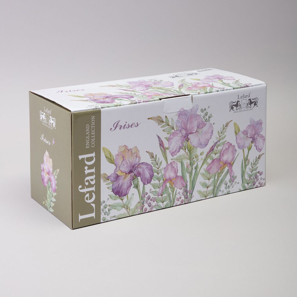 ЧАЙНЫЙ НАБОР LEFARD "IRISES" НА 6 ПЕР. 12 ПР. 275 МЛ (КОР=4НАБ.)