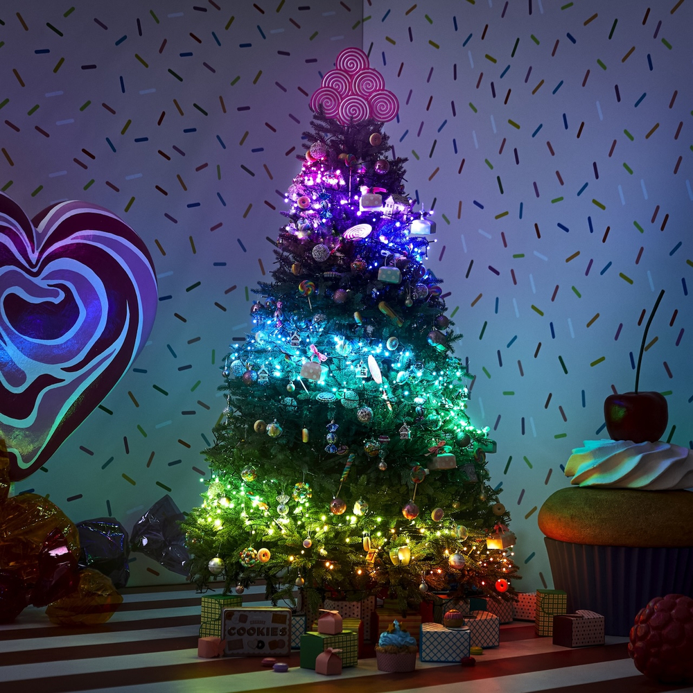 Гирлянда Twinkly Strings Multicolor Edition 250 LED 20 м RGB Wi-Fi + Bluetooth Generation II Black
