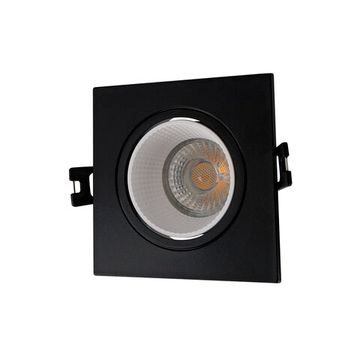 Встраиваемый светильник 1*GU5.3 DK3071-BK+WH черный/белый Denkirs