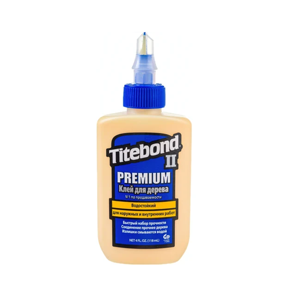 Titebond II Premium клей столярный влагост., 118 мл Titebond II Premium клей столярный влагост., 118 мл